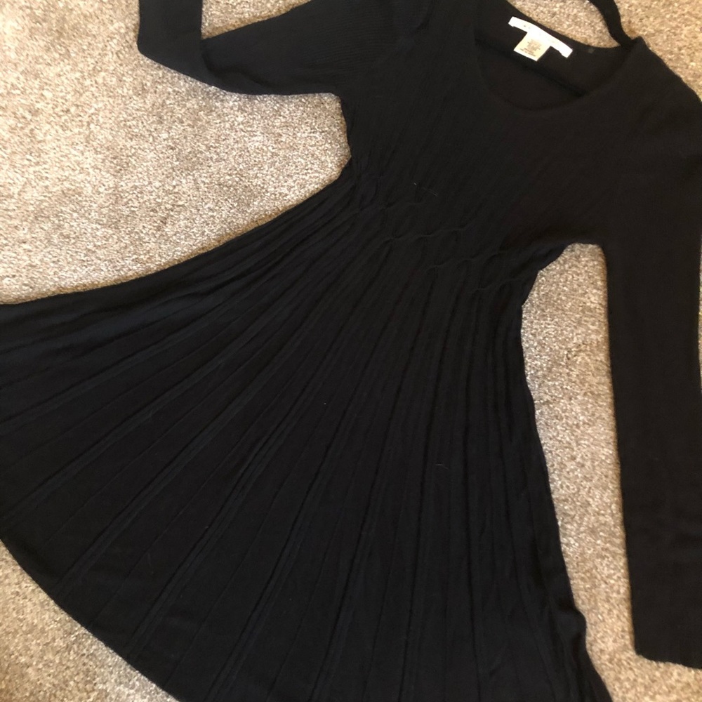 Max Studio Black Sweater Dress Size M